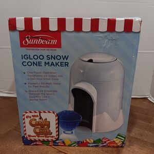 Sunbeam Igloo Snow Cone Maker - White/Light Gray